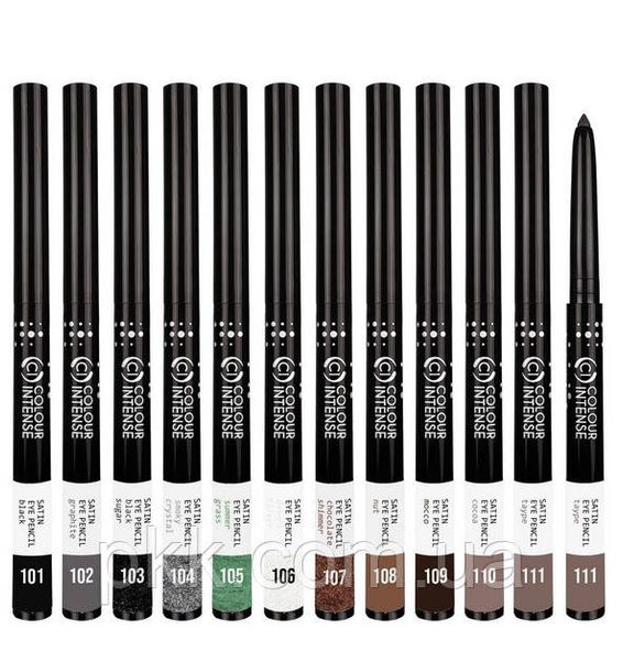 Карандаш для глаз механический Colour Intense Satin Eye pencil, № 101 Black/Черный CI 4813 фото