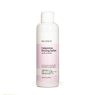 Лосьйон для проблемної шкіри обличчя Hollyskin Calamine Drying Lotion 100 мл 0248h фото