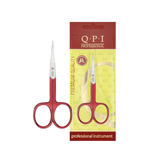 Ножницы для удаления кутикулы QPI Professional красные 10 см МН-203 фото