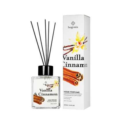Аромадиффузор для дома Bogenia Vanilla & Cinnamon парфюмированный BG360.002, 100 мл