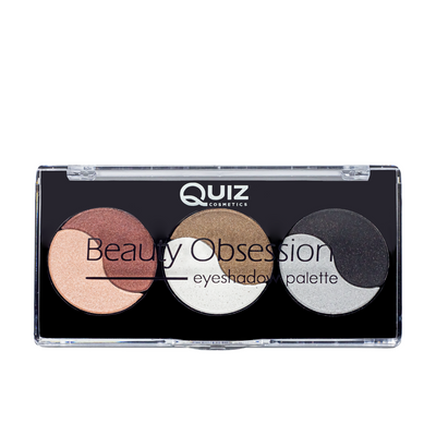 Палетка теней для век Quiz Beauty Obsession из 6 оттенков QZ 8367 фото