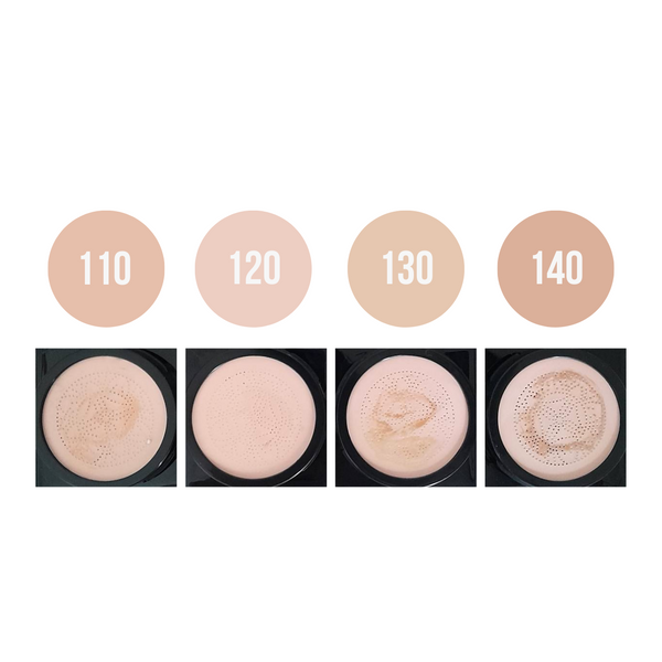 Зволожуючий тональний CC-крем кушон для обличчя Huda Beauty 24K Gold CC Cream Н65048, 110 Angel Food Н65048 фото