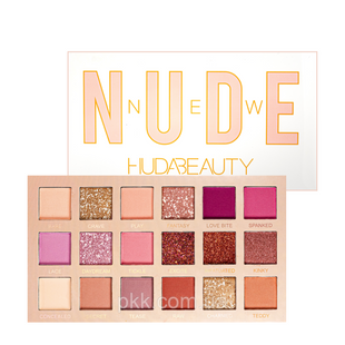 Палетка тіней для повік Huda Beauty New NUDE 18 кольорів HB 6916 фото