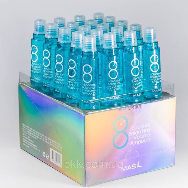 Філер для об'єму та гладкості волосся Masil Blue 8 Seconds Salon Hair Volume Ampoule 15 мл Masil 5760 фото