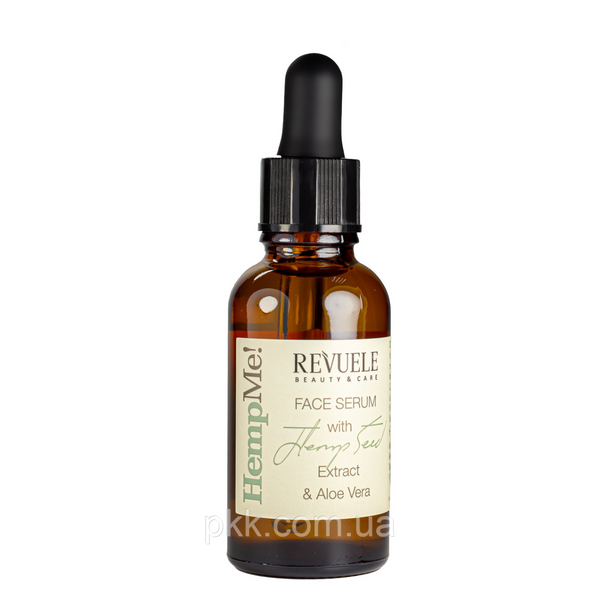 Сыворотка для лица Revuele Hemp Me Face Serum With Hemp Seed с конопляным маслом 30 мл 5060565101210 фото