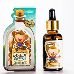 Олія арганова для обличчя і тіла Elizavecca Argan Oil 100% зволожуюча 30 мл FS 4474 фото