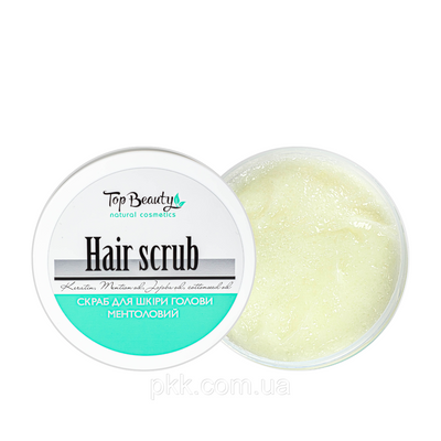 Скраб для кожи головы Top Beauty Menthol Hair Scrub с ментолом 250 мл TB-7851 фото