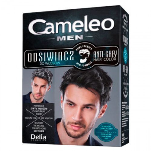 Антиседин для чоловіків брюнетів Delia Cameleo Men, 2*8+30 мл 5906750812106 фото