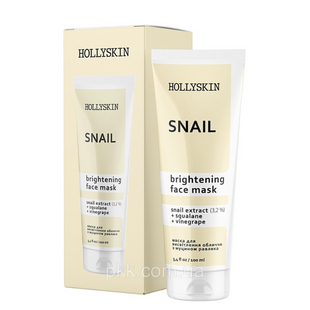 Маска для обличчя Hollyskin Snail Face Mask з муцином равлики 100 мл 0029h фото