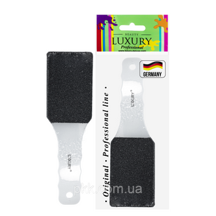 Терка для п'ят Beauty Luxury шліфувальна двостороння грит 80/120 ТN-02 ТN-02 фото