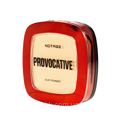 Пудра для обличчя Notage Provocative Silky Powder №01 Світло-бежевий NO 6915 фото
