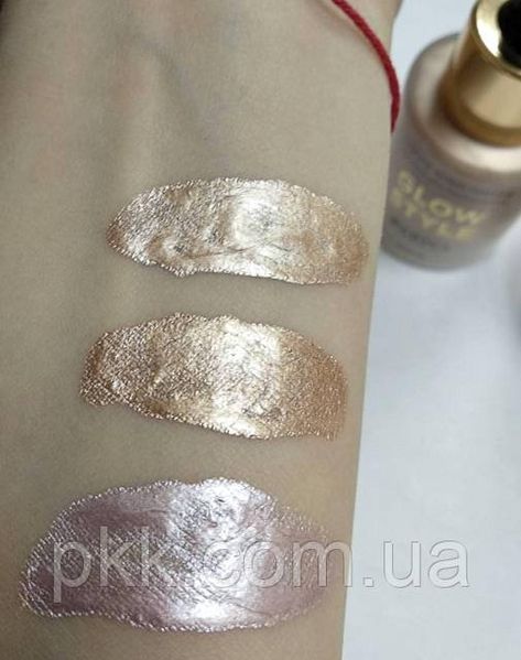 Хайлайтер для обличчя рідкий Parisa Cosmetics Glow Style PH-03 № 01 Shampagne PH-03 фото