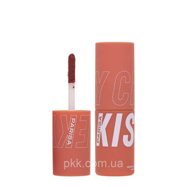 Румяна помада жидкая для лица и губ Parisa Cosmetics Cheek Kiss № 01 Шоколадный B-703 фото