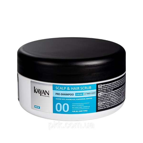 Скраб для кожи головы и волос Kayan Professional Scalp & Hair Scrub 300 мл KY 7350 фото