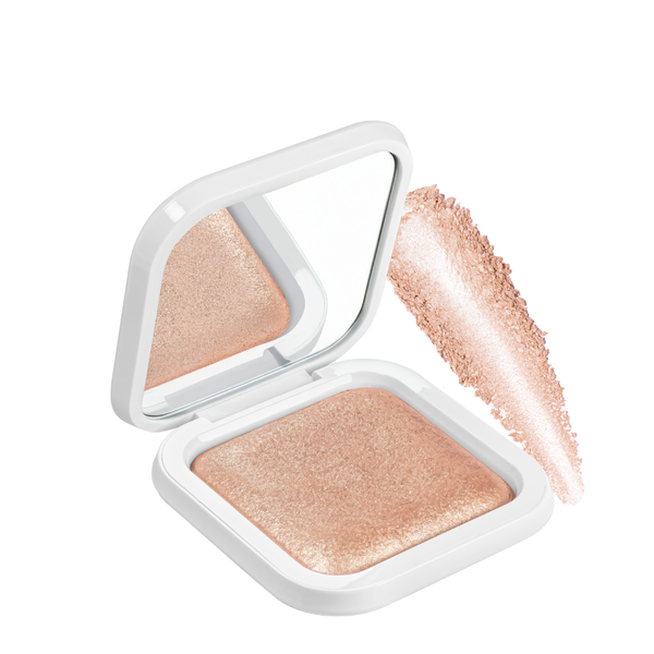 Хайлайтер запечений Bogenia Match Radiant Baked Highlighter (BG671), 002 Світло-бежевий BG671 фото