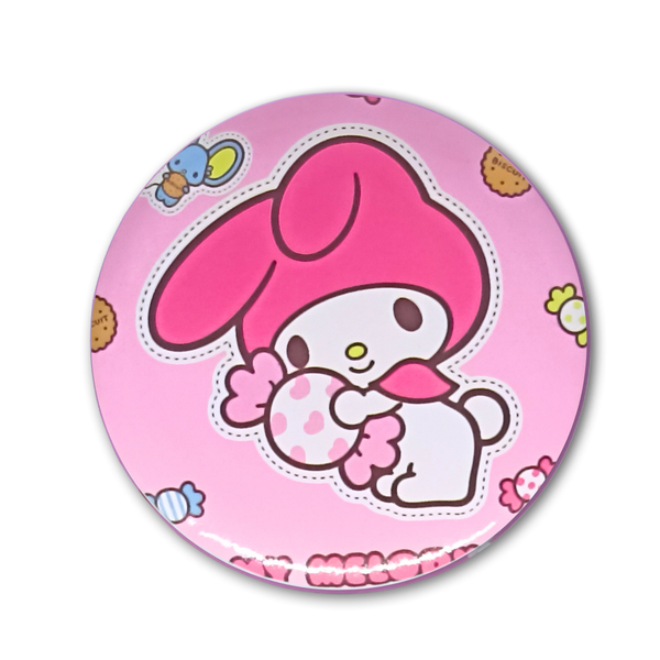 Дзеркало косметичне кишенькове двостороннє з принтом My Melody 75 мм ST24-610 фото