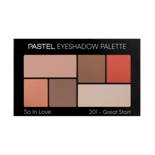 Палетка тіней для повік Pastel So In Love Eyeshadow Palette 6 відтінків , 201 PL8398 фото