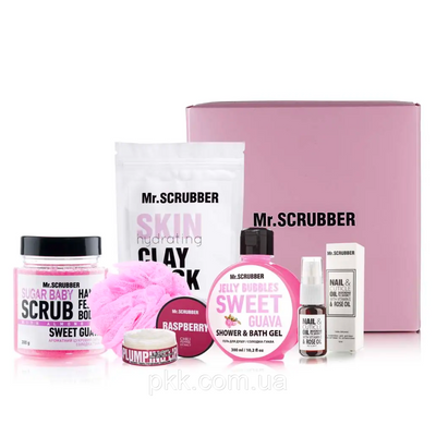 Подарунковий набір косметики з догляду за обличчям та тілом Mr Scrubber Woman Beauty Box з 6 продуктів Mr 0261 фото
