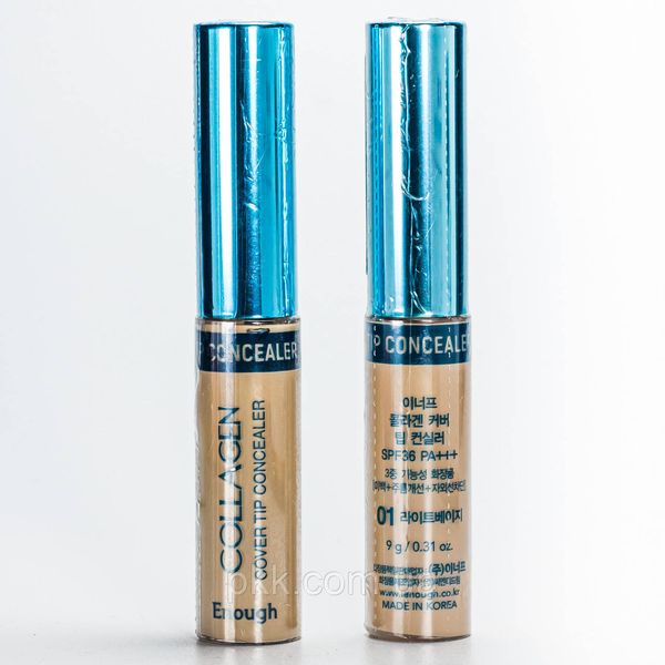 Консилер для лица Enough Collagen Cover Tip Concealer 9 мл, № 01 EN 4478 фото