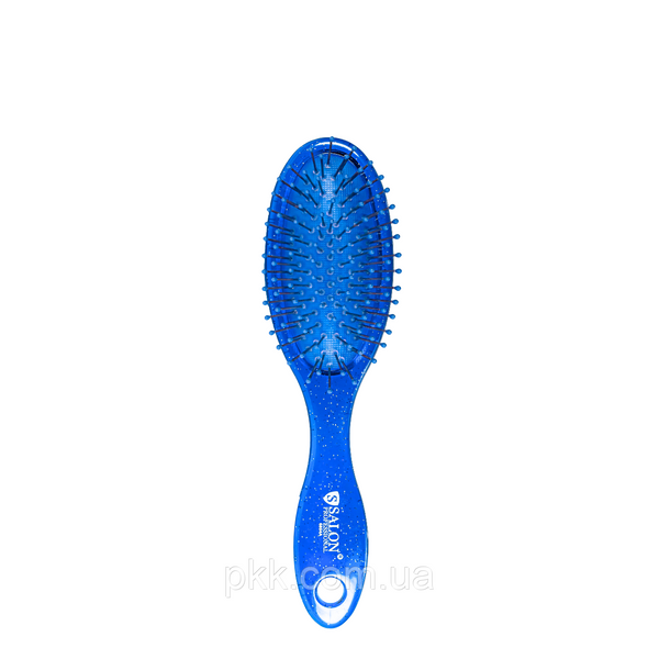Щітка для волосся масажна Salon Professional Синя 6804 A SL фото