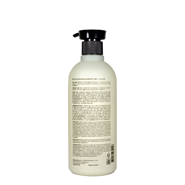 Шампунь для сухих и поврежденных волос La'dor NewPlex Balancing Shampoo профессиональный 530 мл La'dor 10043 фото