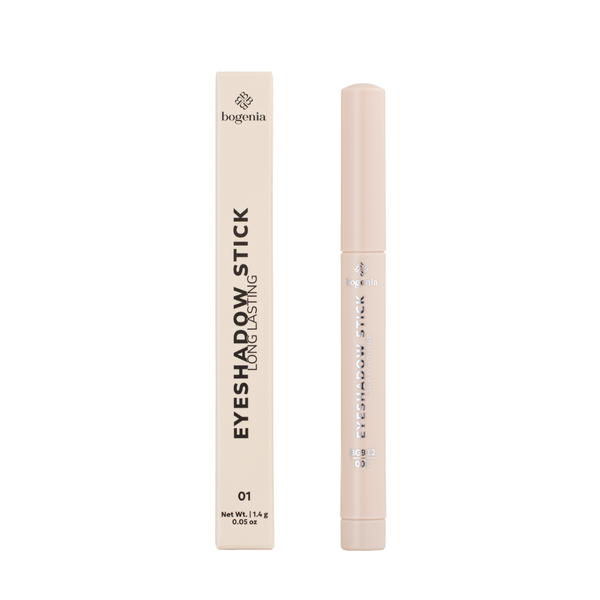 Тени-карандаш для век перламутровые Bogenia Long Lasting Eyeshadow Stick BG912, 001 Кремовые BG912 фото