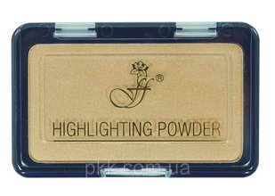 Пудровий хайлайтер для обличчя FFleur Highlighting Powder PP-44 № 01 Світло-бежевий FF PP-44 фото