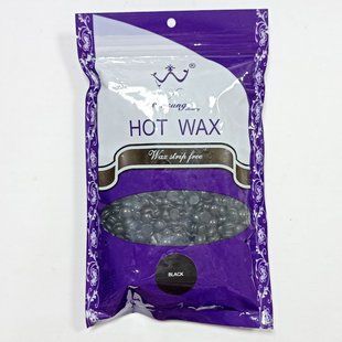 Воск плёночный для депиляции в гранулах Konsung Hot Wax 300 г, Black M60-B-66 фото