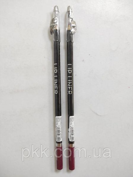 Олівець для губ дерев'яний з точилкою Jovial Luxe Lip Liner № 109 Grape Виноградний JL 5015 фото