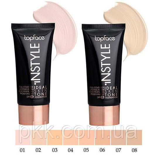 Тональний крем TopFace Instyle Ideal Skin SPF15 PT458 № 01 PT458 фото