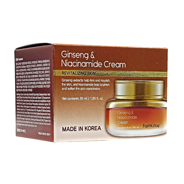 Крем для обличчя восстанавливающий Farmstay Ginsheng & Niacinamide Cream, 55 мл FS 12227 фото