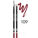 Олівець для губ дерев'яний з точилкою Jovial Luxe Lip Liner № 109 Grape Виноградний JL 5015 фото