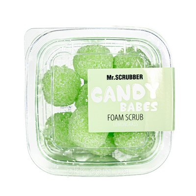 Скраб для тіла Mr Scrubber Candy Scrub Lemongras Лемонграс 110 гр Mr 0176 фото