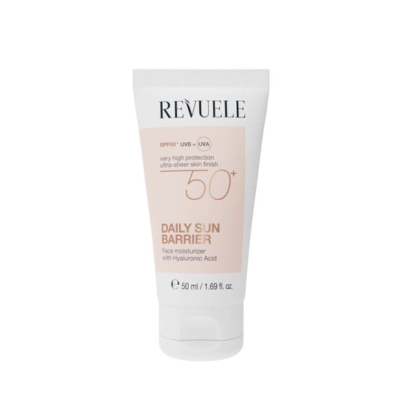 Крем-барьер для лица солнцезащитный Revuele Daily Sun Barrier SPF 50, 50 мл 5060565108783 фото