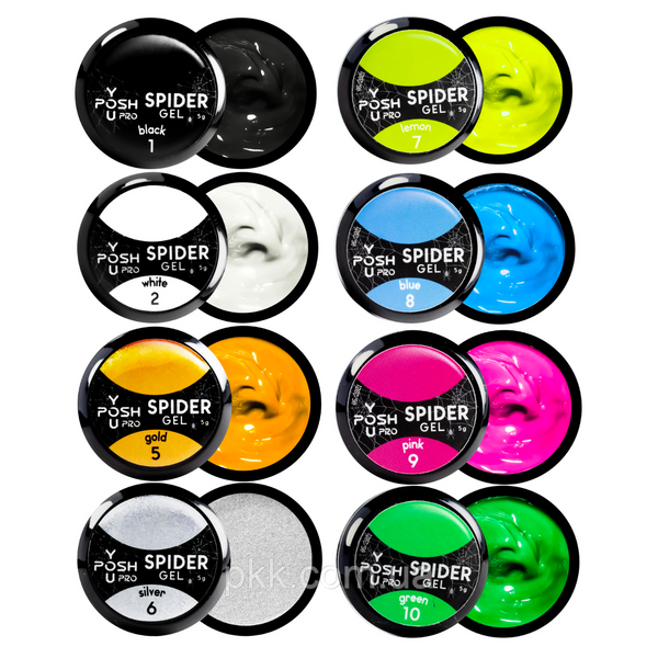 Гель-лак для ногтей паутинка YouPOSH Spider Gel 5 мл № 05 YP 2995 фото