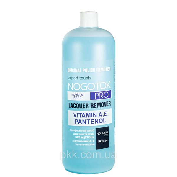 Рідина для зняття лаку без ацетону Nоgotok Professional Lacquer Remover 1000 мл 713 Н фото