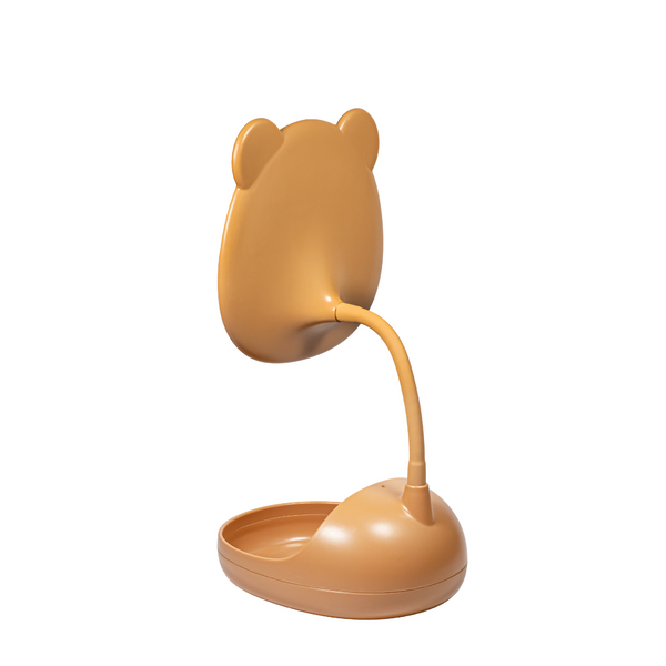 Зеркало для макияжа косметическое настольное на подставке с органайзером "Кошка" ST24-60 фото