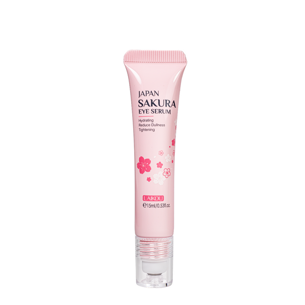 Сироватка для шкіри навколо очей від зморшок та темних кіл Laikou Japan Sakura Eye Serum, 15 мл LK 89054B фото