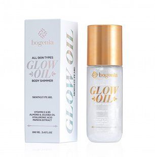 Олія-шимер для тіла Bogenia Glow Oil Body Shimmer Moonlit Pearl BG462(001) 100 мл BG462(001) фото