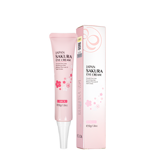 Крем для кожи вокруг глаз от темных кругов и морщин Japan Sakura Eye Cream 30 г Laikou LK 86480C фото