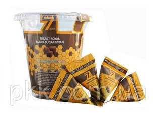 Скраб для обличчя цукровий May Island 7 Days Secret Royal Black Sugar Scrub MI 4261 фото