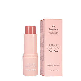 Рум'яна для обличчя кремові Bogenia Angelic Creamy Blush Stick BG632, 001 Rosy Posy BG632 фото