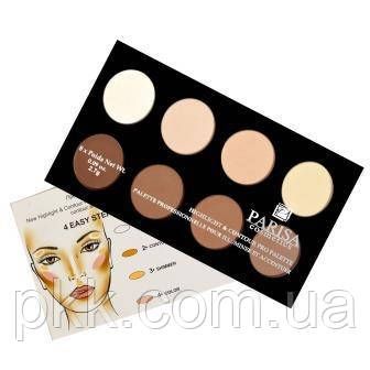 Палітра хайлайтеров і коректорів для обличчя Parisa Cosmetics HL- 08 HL-08 фото