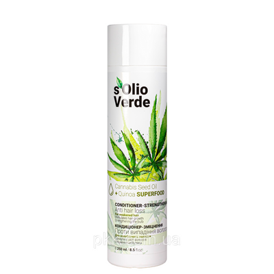 Кондиціонер проти випадіння волосся S'Olio Verde Cannabis Seed Oil 250 мл SV 7585 фото