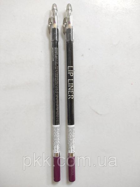 Олівець для губ дерев'яний з точилкою Jovial Luxe Lip Liner № 112 Sangria Бузкова фуксія JL 5015 фото