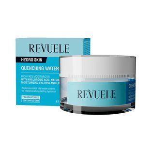 Крем для лица Revuele Quenching Hydro Skin увлажняющий для сухой и нормальной кожи, 50 мл 5060565108424 фото