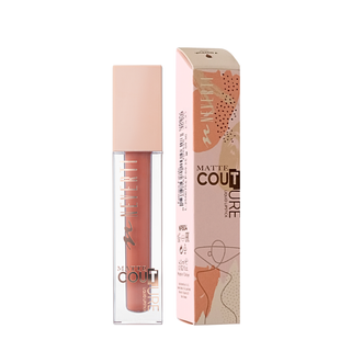Матова помада для губ Neverti MATTE COUTURE LIQUID (NP804), 113 Bohemian Rose Рожево-коричнева NP804 фото