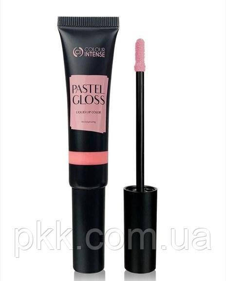 Блиск для губ Colour Intense Pastel Gloss 12 мл № 01 Глянцевий Caramel Горіховий CI 3580 фото