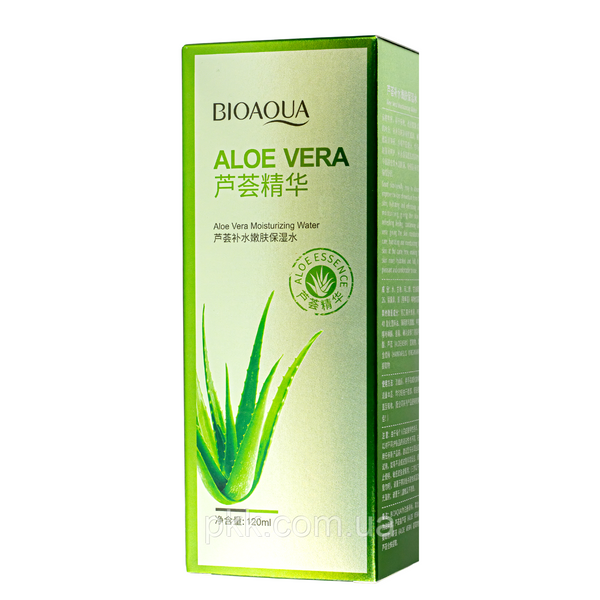 Тонер для обличчя Bioaqua Aloe Vera Moisturizing відновлення і зволоження 120 мл