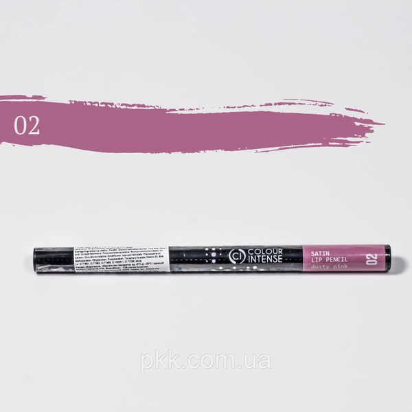 Карандаш для губ механический Colour Intense Satin Lip Pencil № 01 Tea rose Дымчато-розовый CI 4080 фото